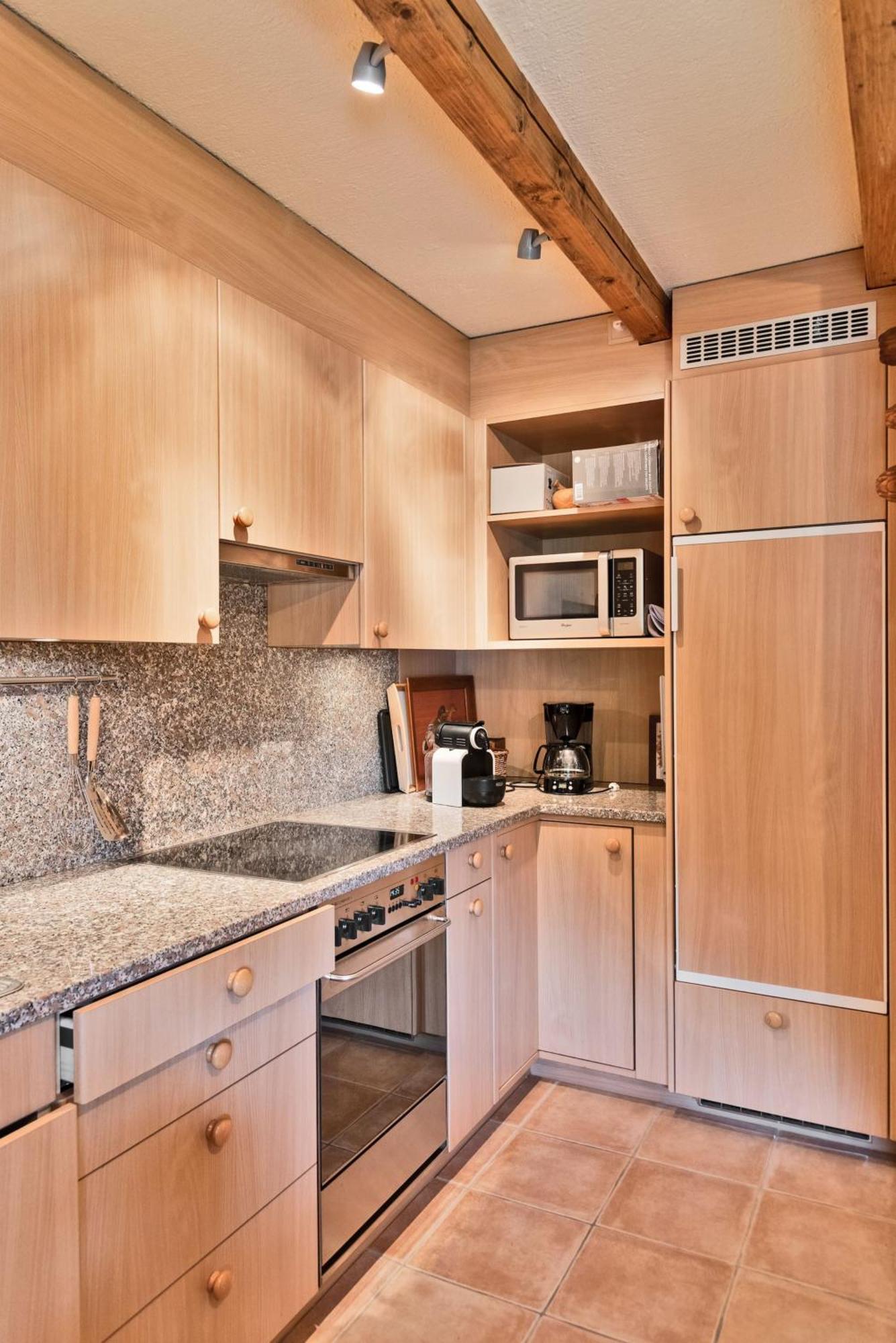 Ferienwohnung Chesa Martina - La Punt Exterior foto