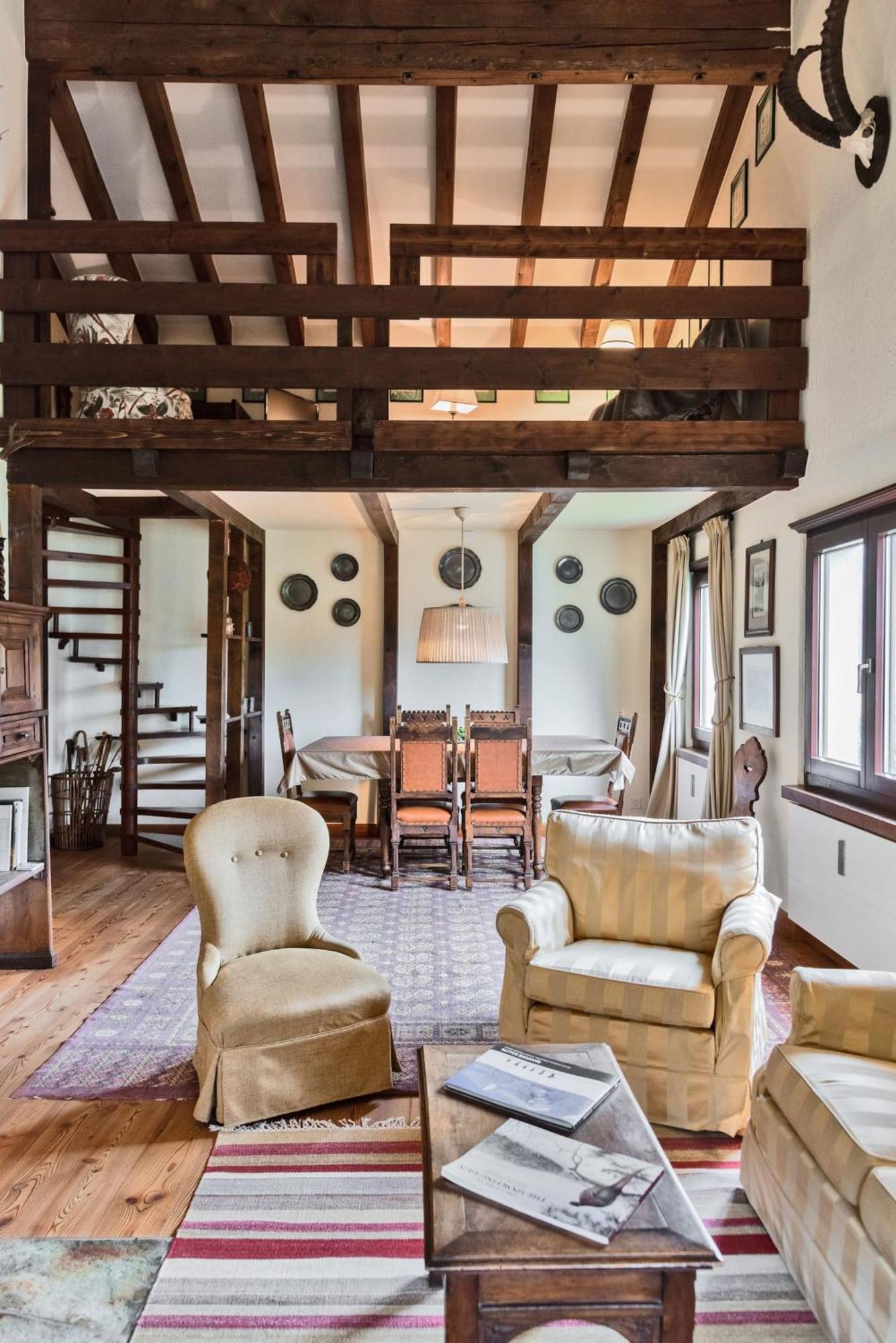 Ferienwohnung Chesa Martina - La Punt Exterior foto