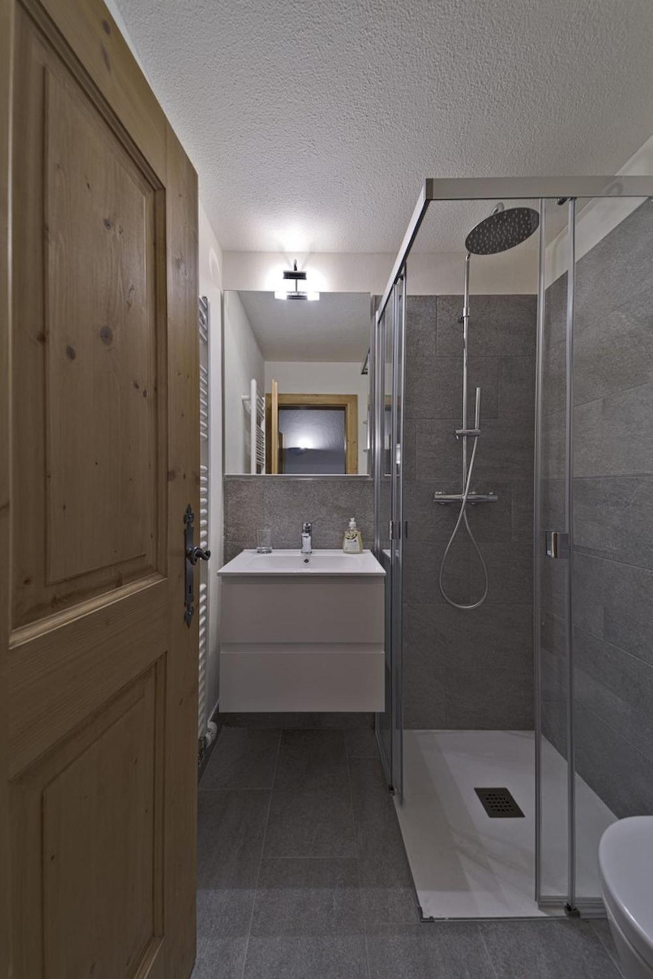 Ferienwohnung Chesa Martina - La Punt Exterior foto