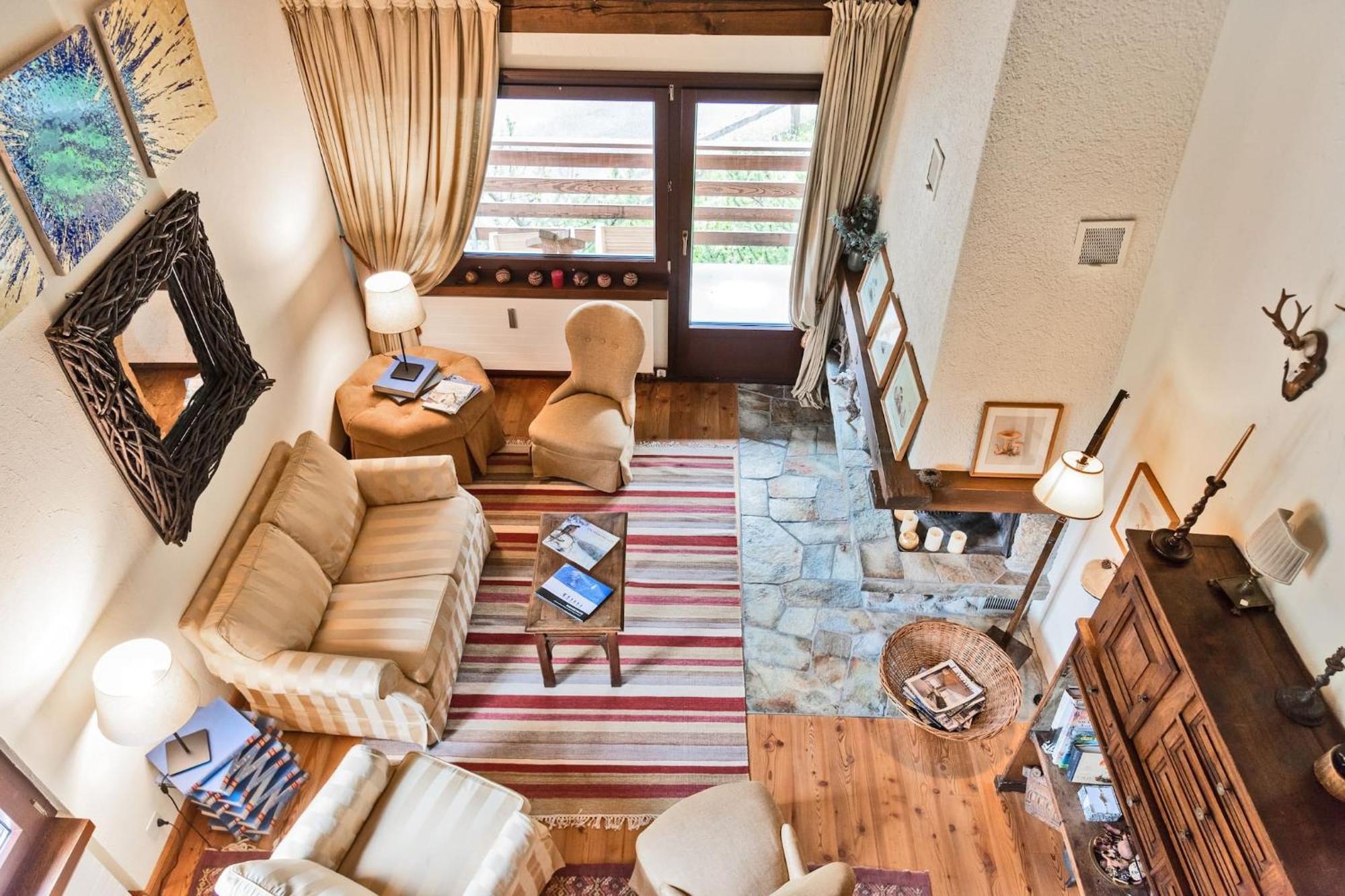 Ferienwohnung Chesa Martina - La Punt Exterior foto